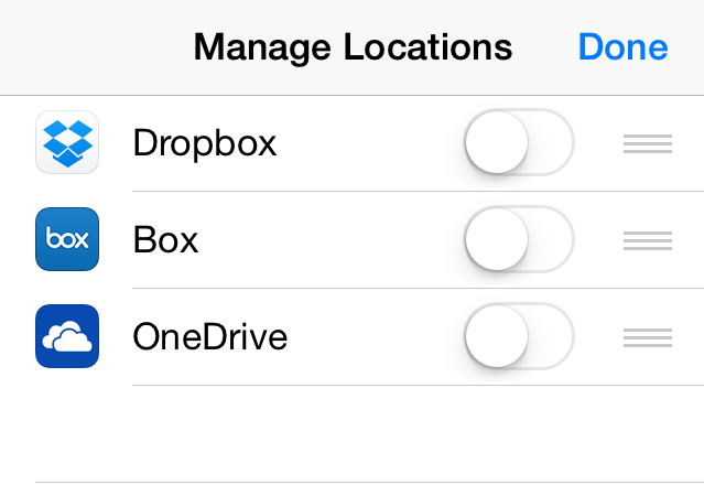 iphone uploads-document picker enable